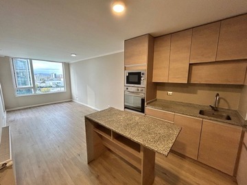 Departamento en arriendo mensual en Edificio Espacio Talca Centro de Talca, Talca - 2 dormitorios, 1 baño