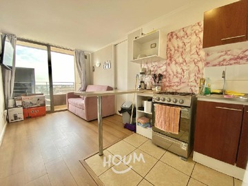 Departamento en venta en Nueva Andrés Bello, Independencia - 1 dormitorio, 1 baño