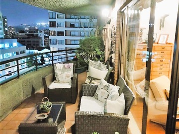 Departamento en venta en Depto. Centro Viña, 4 Dormitorios, App 162 M2, Estacionamiento. - 4 dormitorios, 4 baños