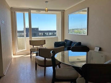 Departamento en arriendo mensual en Centro de Chillán, Chillán - 2 dormitorios, 2 baños