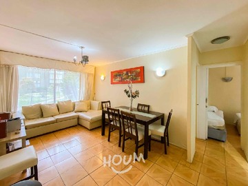 Departamento en arriendo mensual en Vicuña Mackenna, Viña del Mar - 2 dormitorios, 1 baño