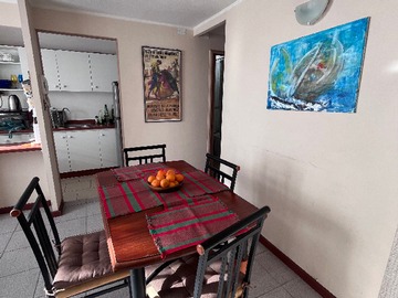 Departamento en arriendo mensual en Amoblado para empresas centro Vallenar (1156), Vallenar - 3 dormitorios, 1 baño