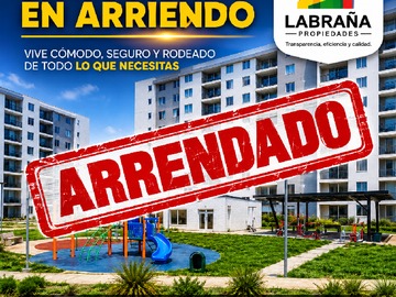 Departamento en arriendo mensual en Alto o´higgins ii, Rancagua - 2 dormitorios, 1 baño