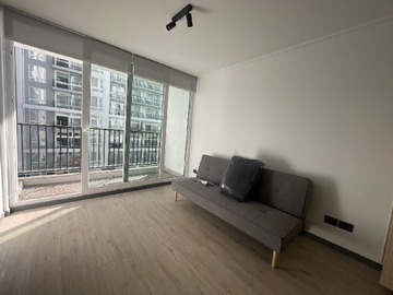 Departamento en arriendo mensual en A 1 min de metro Santa Ana, Santiago - 1 dormitorio, 1 baño