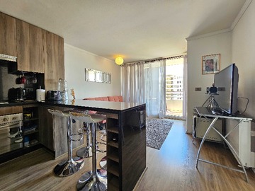 Departamento en arriendo mensual en Arriendo dpto. Amoblado macul camino agricola (141278), Macul - 1 dormitorio, 1 baño