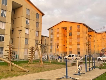 Departamento en arriendo mensual en Cerca del Cesfam Yobilo, Coronel - 3 dormitorios, 1 baño