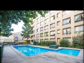 Departamento en arriendo mensual en Catedral/Av. Brasil, Santiago - 2 dormitorios, 1 baño