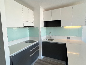 Departamento en arriendo mensual en Inversión Ideal en Sector Residencial (129820), Providencia - 1 dormitorio, 1 baño