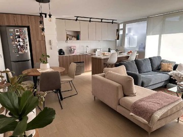 Departamento en venta en 2D/2B con estac. y bodega incluida (178346), Providencia - 2 dormitorios, 2 baños