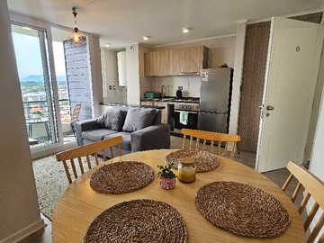 Departamento en venta en Mirador al Volcán - Villarrica, Villarrica - 2 dormitorios, 1 baño