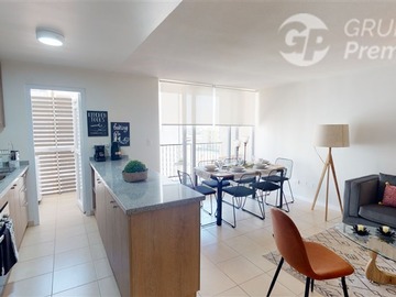 Departamento en venta en Condominio dentro Parque Bicentenario en la comuna de Cerrillos, Cerrillos - 2 dormitorios, 2 baños