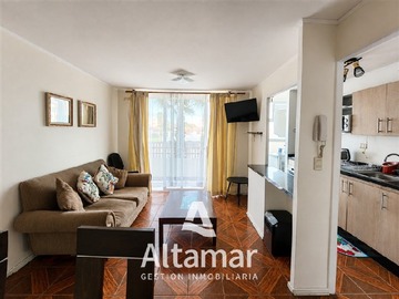 Departamento en arriendo mensual en Pacifico 3505, La Serena - 3 dormitorios, 1 baño