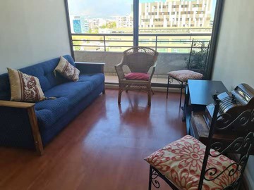 Departamento en arriendo mensual en Arriendo diario 1dorm metro manuel montt (151397), Providencia - 1 dormitorio, 1 baño