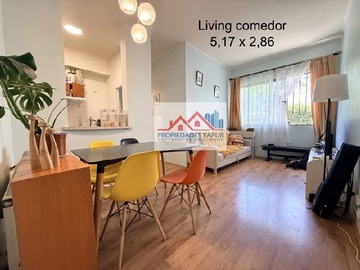 Departamento en venta en MA - Curicó 424 esquina Lira, Edificio Santiago Magno, 2D 2B 47m2, Santiago - 2 dormitorios, 2 baños