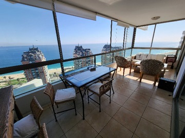 Departamento en venta en Hermosa vista/ 3dorm / 3 bañ/ estac/ bod (72979), Viña del Mar - 3 dormitorios, 3 baños