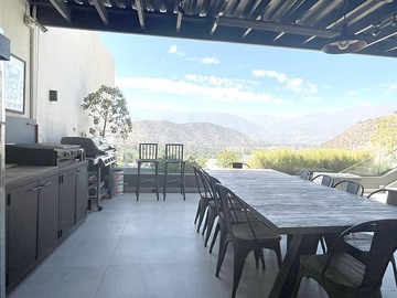 Departamento en arriendo mensual en Camino de La Huerta, Lo Barnechea - 4 dormitorios, 4 baños