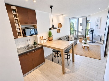 Departamento en venta en Merced / Metro Bellas Artes, Santiago - 1 dormitorio, 1 baño