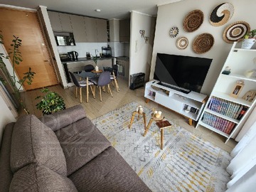 Departamento en arriendo mensual en Varas Mena 1015, San Miguel - 2 dormitorios, 2 baños