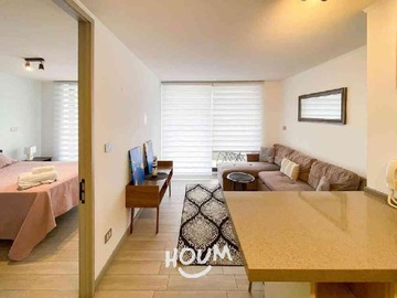 Departamento en arriendo mensual en Avenida Concón Reñaca, Concón - 1 dormitorio, 1 baño