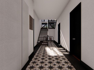 Loft en arriendo mensual en Hurtado Rodríguez, Santiago - 1 dormitorio, 1 baño