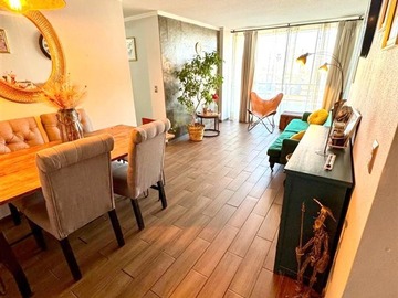 Departamento en venta en Vicuña Mackenna Poniente - Metro Mirador, La Florida - 3 dormitorios, 2 baños