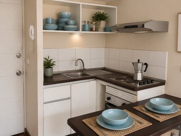 Departamento en arriendo mensual en Fray camilo henríquez / 10 julio, Santiago - 2 dormitorios, 2 baños