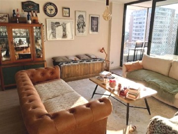 Departamento en venta en Suecia Villa Seca, Ñuñoa - 2 dormitorios, 2 baños