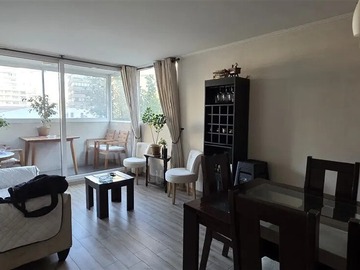Departamento en venta en Ricardo Lyon / Metro Ñuñoa, Ñuñoa - 3 dormitorios, 2 baños