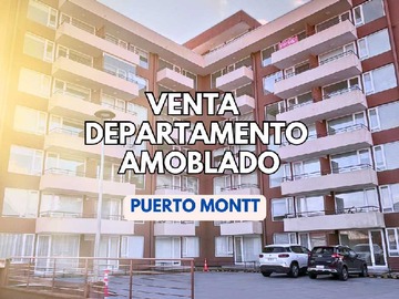 Departamento en venta en Depart. Amoblado 1D1B Ochagavía + Parking (138678), Puerto Montt - 1 dormitorio, 1 baño