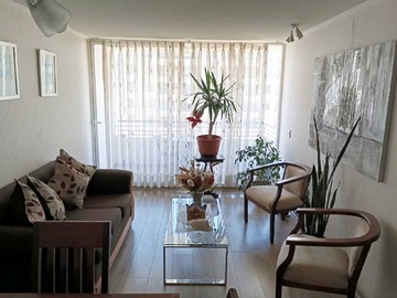Departamento en arriendo mensual en Departamento amoblado con Vista Panorámica (163126), San Miguel - 2 dormitorios, 2 baños