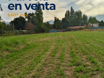 Parcela en venta en Parcela en los Andes