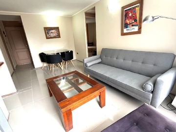 Departamento en arriendo mensual en Arriendo amoblado a 4 cuadras calle Prat (88011), Vallenar - 3 dormitorios, 1 baño