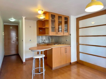 Departamento en arriendo mensual en Acogedor - Vista Norte (177389), Providencia