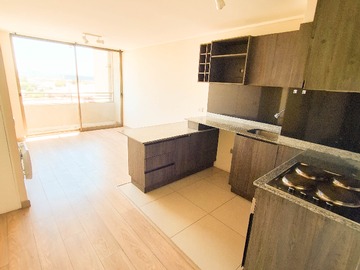 Departamento en arriendo mensual en Avenida Carlos Valdovinos 44, San Joaquín - 2 dormitorios, 1 baño