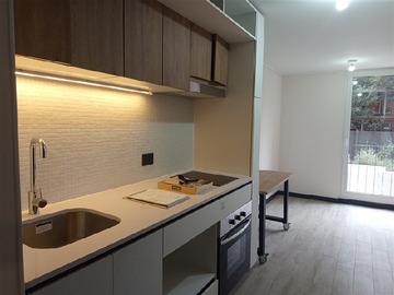 Departamento en arriendo mensual en Santo Domingo / Metro Gruta de Lourdes, Quinta Normal - 1 dormitorio, 1 baño
