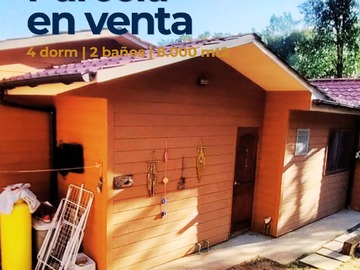 Parcela en venta en Parcela Bosque Nativo - Hacienda Lo Orozco - 4 dormitorios, 2 baños