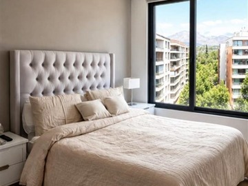 Departamento en arriendo mensual en Avenida Las Condes 12751, Las Condes - 1 dormitorio, 1 baño