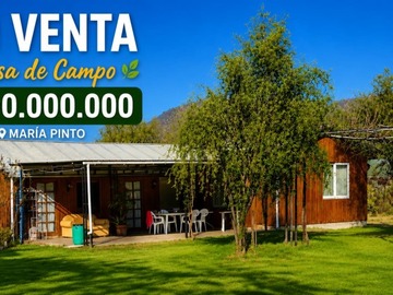Parcela en venta en Ruta g-76, María Pinto - 3 dormitorios, 1 baño