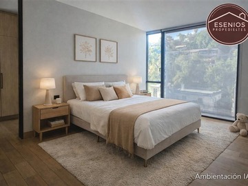 Departamento en venta en Presidente Riesco con Augusto Leguía Norte, Las Condes - 2 dormitorios, 3 baños