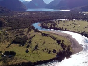 Sitio en venta en campo 134 hect cercano Villa Cerro Castillo en Aysén, Río Ibáñez