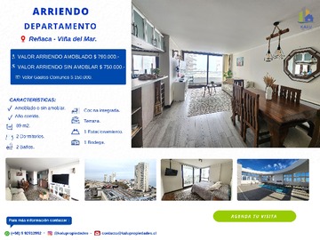 Arriendo Mensual / Departamento / Viña del Mar