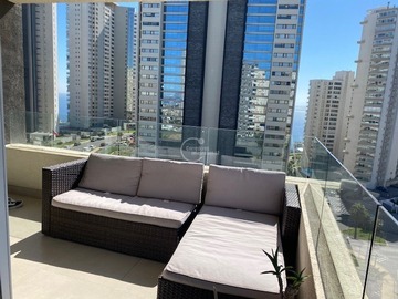 Departamento en venta en Costa de montemar, Concón - 3 dormitorios, 2 baños