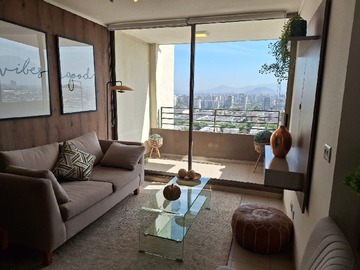 Departamento en arriendo mensual en Calle Esmeralda, La Cisterna - 2 dormitorios, 1 baño