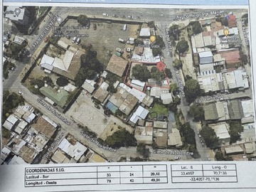 Sitio en venta en Terreno para inversion, Renca