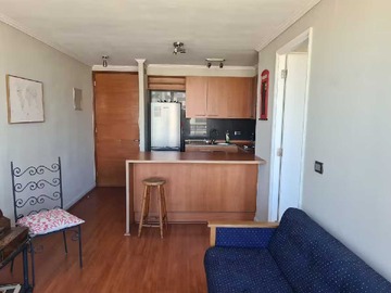 Departamento en arriendo mensual en Dpto amoblado diario 1hmetro manuel montt (151397), Providencia - 1 dormitorio, 1 baño