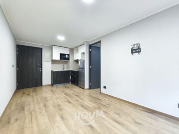Departamento en arriendo mensual en Toesca, Santiago - 1 dormitorio, 1 baño