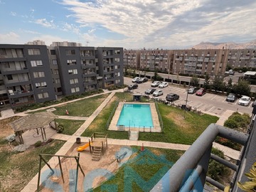 Departamento en arriendo mensual en Valle lo campino, Quilicura - 3 dormitorios, 2 baños