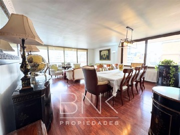 Departamento en venta en Luz/presidente riesco, Las Condes - 3 dormitorios, 3 baños