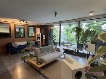 Departamento en arriendo mensual en Llewellyn jones, Providencia - 2 dormitorios, 2 baños