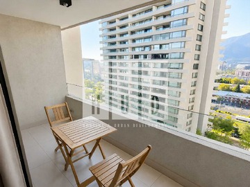 Departamento en arriendo mensual en Studio full amoblado en Parque Arauco! (175073), Las Condes - 1 dormitorio, 1 baño